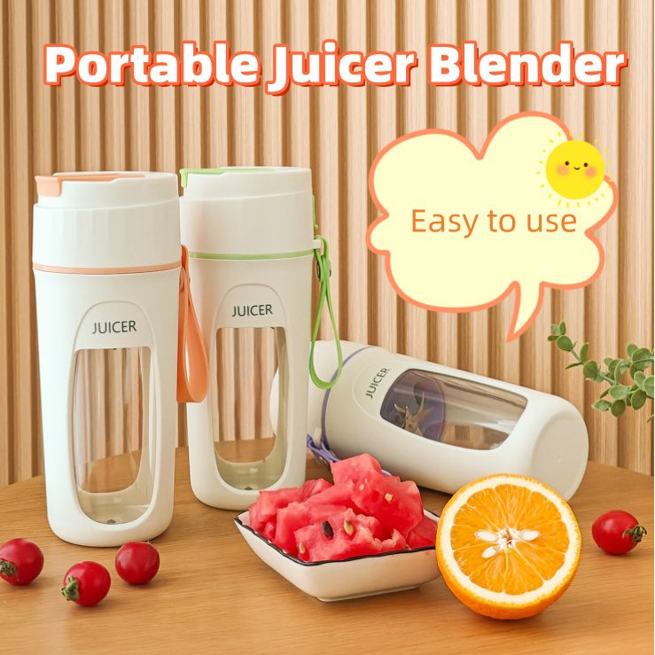 Portable Blender Electric USB Charging Outdoor Automatic Juicer Cup Juice Maker